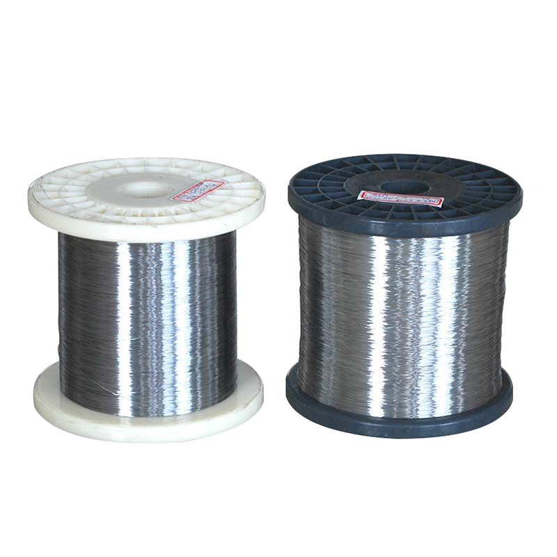 China Fe Base Heating Wire OCr21Al6Nb FeCrAl alloy 1mm~8mm heating resistance wire for braking resistor factory