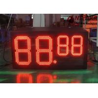 China Digital Electronic Led Fuel Price Signs 20 Inch 88.88 Format Weatherproof factory