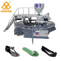 Quality Single Color Rotary Sandal Making Machine For Plastic PVC Shoes Injection for sale