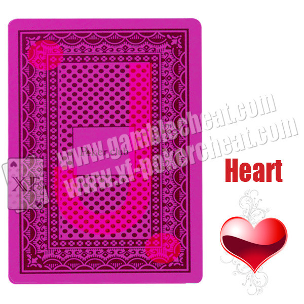 Quality Poker Cheat Paper Invisible Playing Cards Red Apply To Poker Club for sale