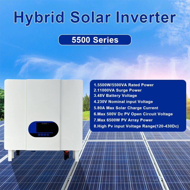 3Kw 48V Pure Sine Wave Off Grid Solar Hybrid Inverter for Lead-Acid ...