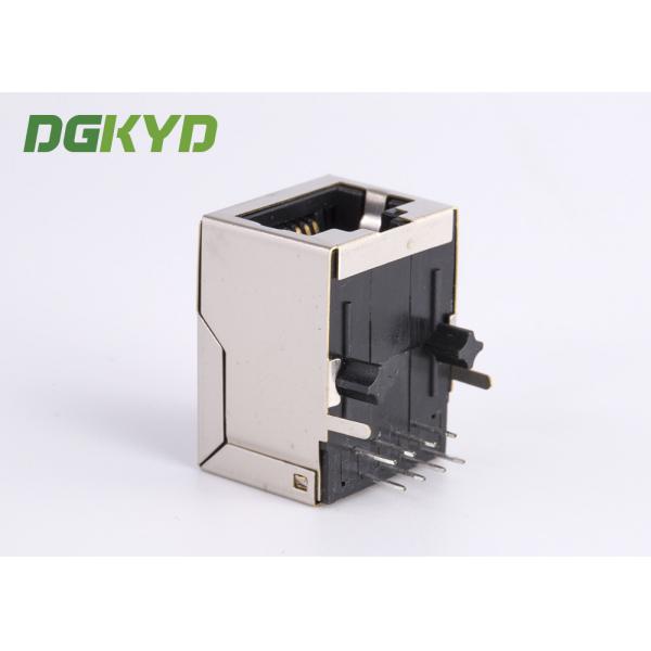 Quality Single Port Female RJ45 Ethernet Connector Jack with isolation filter for sale