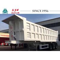 China 65 Tons 3 Axles Heavy Duty Tipper Trailer Custom Dimension With BPW Brand Axle factory