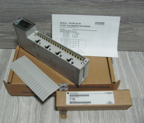 Quality Modicon Quantum Schneider PLC Module , Discrete Input Module 140DDI35300 24V DC for sale