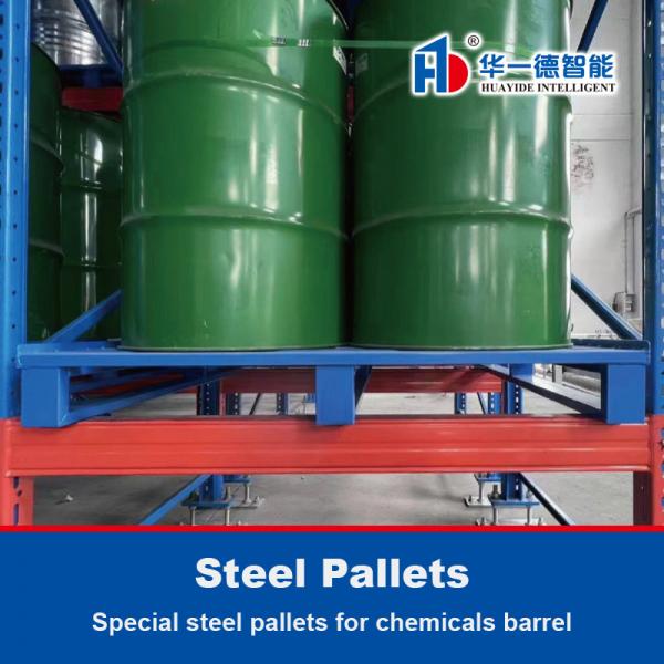 Quality Special steel pallets for chemicals barrel Iron Pallet Metal Pallets for ASRS for sale