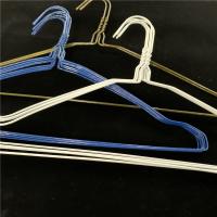 China Lead Free Steel Wire Clothes Hangers , Portable Laundry Room Clothes Hanger factory