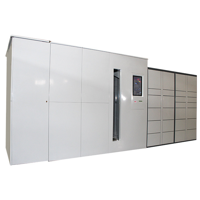 China Winnsen Customized Smart Auto Laundry Pickup Shop With Locker Cabinet And Remote Control factory
