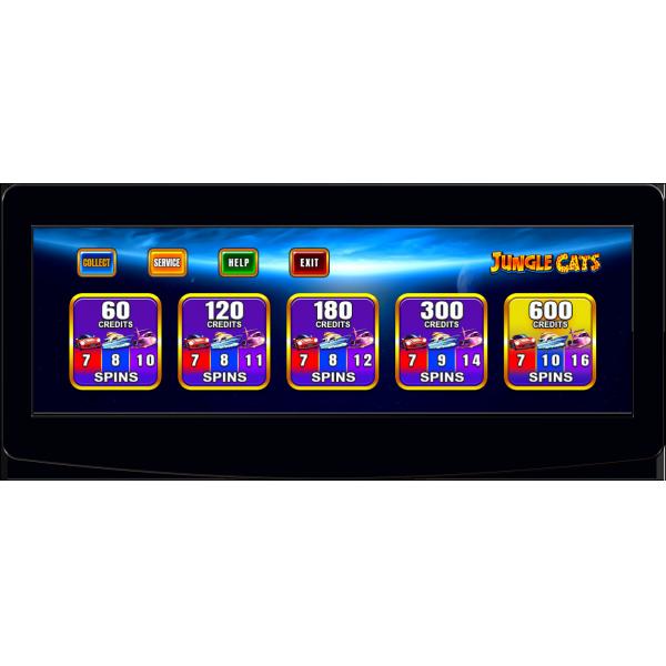 Quality Life of Luxury 2 in 1 Casino Video Slot Gambling Games Machines For Sale for sale