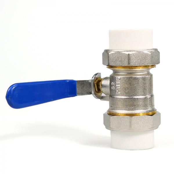 Quality Durable Metal Ball Valve 1.6Mpa 2.5Mpa With PPR Pipe Connector Free Samples for sale