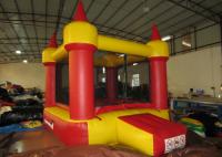 China Red small inflatable jump castke house for kids under 7 years inflatable mini bouncer castle factory