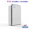 China UVC Air Purifier and Air Sterilizer 2 in 1 model DEKON AIR PURILIZER P30A=air purifier and air sterilizer combined unit factory