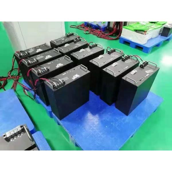Quality Solar Module 48v 100ah 3.5U Lithium Storage Battery Metal Shell for sale