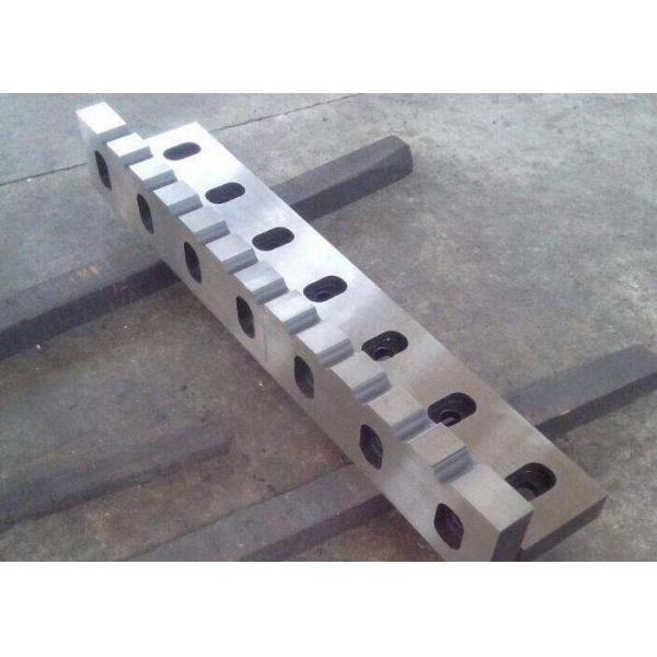 Quality Mechanical Billet Flying Shear Blade For billets iron wires and rebars cutting for sale