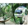 China Adventure Sleeping Wind Resistant PVC Glamping Dome Tent factory