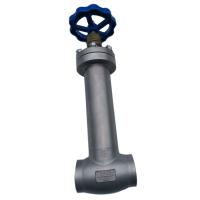 Quality Stainless Steel 304 /316 Low Temperature PCTFE Disc Seal Cryogenic Globe Valve for sale