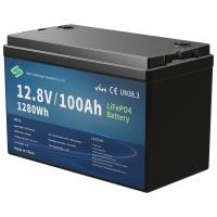 China 12.8V Deep Cycle LiFePO4 Battery Bluetooth for Nominal Voltage factory