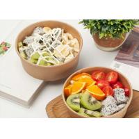 China 1100ML MICROWAVABLE DISPOSABLE KRAFT SOUP BOWLS BIODEGRADABLE SALAD BOWLS FOR TAKE AWAY FOOD CONTAINER factory