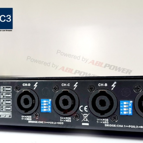 Quality 44.7V 20HZ 4 Channels 650 Watts Stereo Power Amp for sale