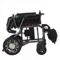China Portable Handicapped Folding Electric Power Wheelchair with 7.8AH Battery factory