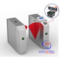 Quality Popular 2D Qr Code Flap Barrier Gate With Software Sdk / Entrance Turnstile Security Gates for sale