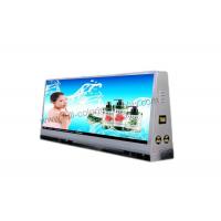 China Double Sided Led Taxi Top Advertising Sign 5mm Pixels Waterproof Eye - Catching factory