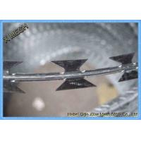 China Hight Security Razor Wire Fencing /Concertina Razor Blade Barbed Wire factory