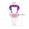 China Great 3 Different Sized Soft Silicone Food Fruit Feeding Pacifier Teething Toy for Toddler factory