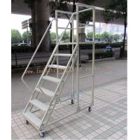 China Assembling High Climbing Ladder Warehouse Equipments For Shelving Rack Use factory