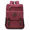 China Reusable 13 Inch Polyester Laptop Bag / Red Canvas Laptop Backpack Lightweight factory