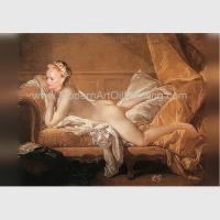 China Traditional Nude Woman Portrait / Canvas Art Portrait Brush Strokers Photo Montage factory