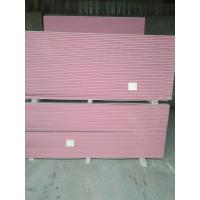 Quality Ivory Color Fire Resistant Plasterboard , Paper Faced Gypsum Board 1220mm X for sale