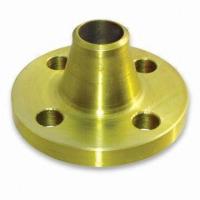 Quality Yellow Golden Painting Weld Neck Flanges for sale