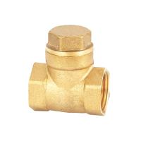 Quality 1/2 3/4 11/4 1 1/2inch Brass Horizontal Swing Check Valve Non Rusting for sale
