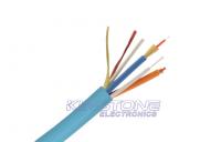 China Blue Indoor 12 Core PVC Fiber Optic Network Cable G.652D , Multimode Fiber Optic Cable factory