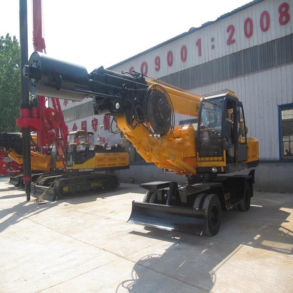 Quality Small Diesel Mining Rock Drilling Rig For Building Foundation for sale