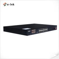 Quality Ethernet 16 Port 12V DC Poe Switch 10/100/1000M Gigabit + 2 X 100/1000M SFP for sale