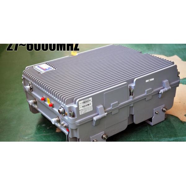 Quality 0.1-6 Ghz Full Cover Military Drone Jammer , High Frequency Jammer For Drones for sale
