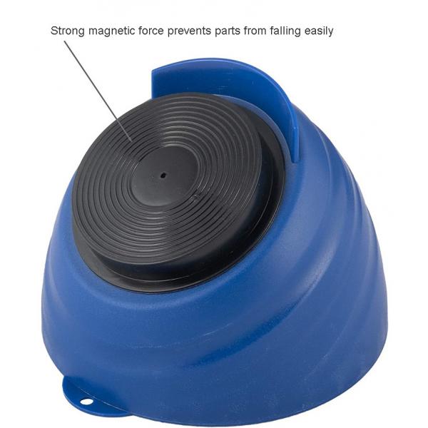 Quality ABS Magnetic Bowl ABS Material 109*78mm Holds Bolts, Nuts, Screws And Parts for sale