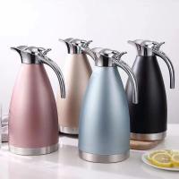China 1.5L 2L Thermos Coffee Pot Hotel Guest Room Supplies Vacuum Insulated Kettle factory