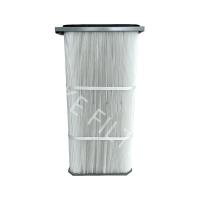China Polyester Fibre Dust Collector Air Dust Filter Cartridge ZT44 PH77 OBS40HO factory