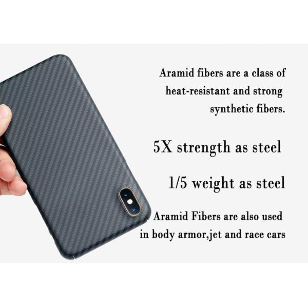 Quality Bulletproof Wireless Charging Aramid Phone Case For iPhone X for sale