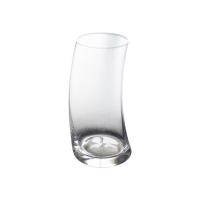 China LFGB Horn Shaped Hand Blown 500ml Beer Glass Cup factory