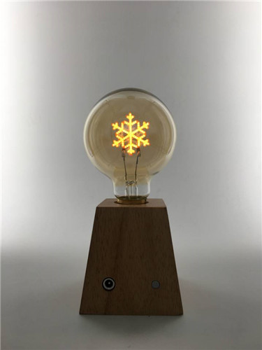 Quality Non Dimmable snowflake 1.5W 5000K E26 Led Edison Vintage Bulb for sale