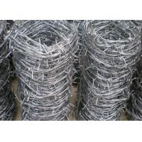 China Agricultural Galvanised Barbed Wire Double Twist Q235 16 Gauge for sale