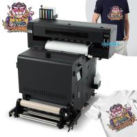 China 60cm Uv Dtf Printer I3200 Print Head T-Shirt For PET Film Custom Shirt Printing factory