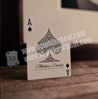 China Invisible Madison Dealers Luxury Paper Playing Cards Marked With Ink For Precision Lenses factory