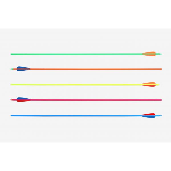 Quality Neon And fluorescent green/white/red/yellow/pink/gray/blue Color painting Carbon Fiber Arrows for sale