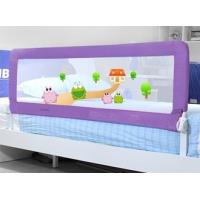 China Fashion Pink Baby Bed Rails Cartoon Safe Guard Railing for 1 - 3 Years Old Baby for sale