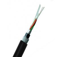 China Black FRP Fiber Optic Cable , Multi Core Fiber Cable For Telecom Comunication factory