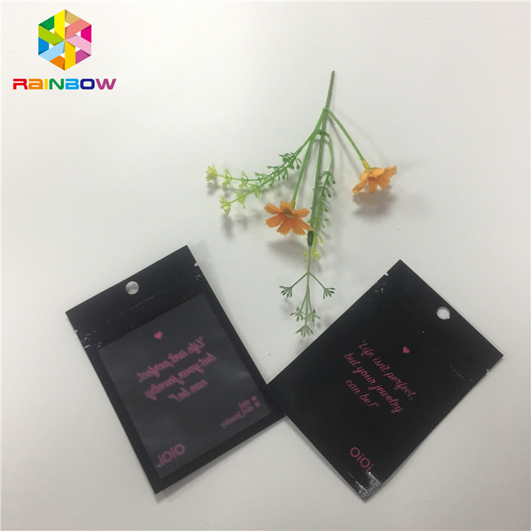 China Heat Sealed Foil Packaging Bags Custom Printing One Side Clear Transparent factory